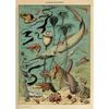 Arte Murale Classica Vintage Piante Fungo Fiore Medicinale Insetto Farfalla Verdura Zucca Carota Tela Poster ad Olio e Stampe