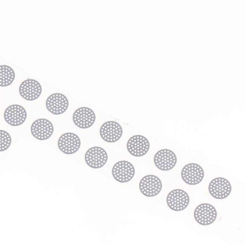 20Pcs In-Ear Earphone Filter Dust Net Earbuds Dust-Proof Steel Mesh With Glue 4.0-5.0Mm