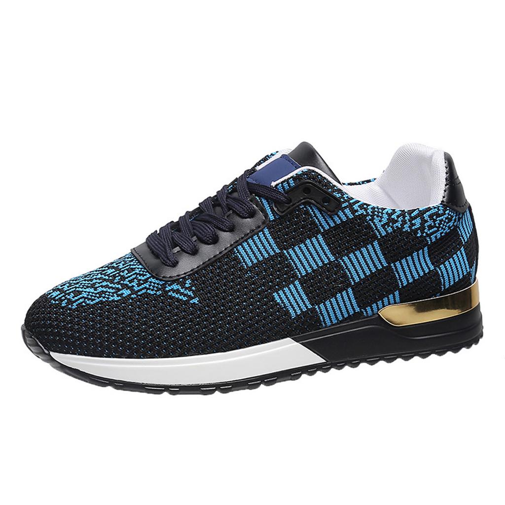 Women's Sports Shoes Thick Sole Single Shoes Round Head Casual Mesh Shoes