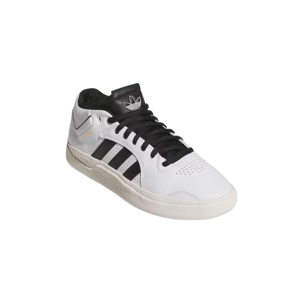 Adidas Tyshawn Mid White Black Men Sneakers Cloud-White Core-Black JQ1134