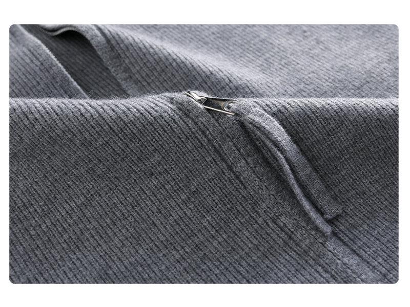 Autumn 2023 Men's Stand-up Collar Knit Cardigan
