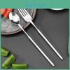 Fork Steel And Telescopic Stainless Spoon Long Handle Bbq Cutlery Portable Utensils For Outdoor Camping Bbq Picnics Parties