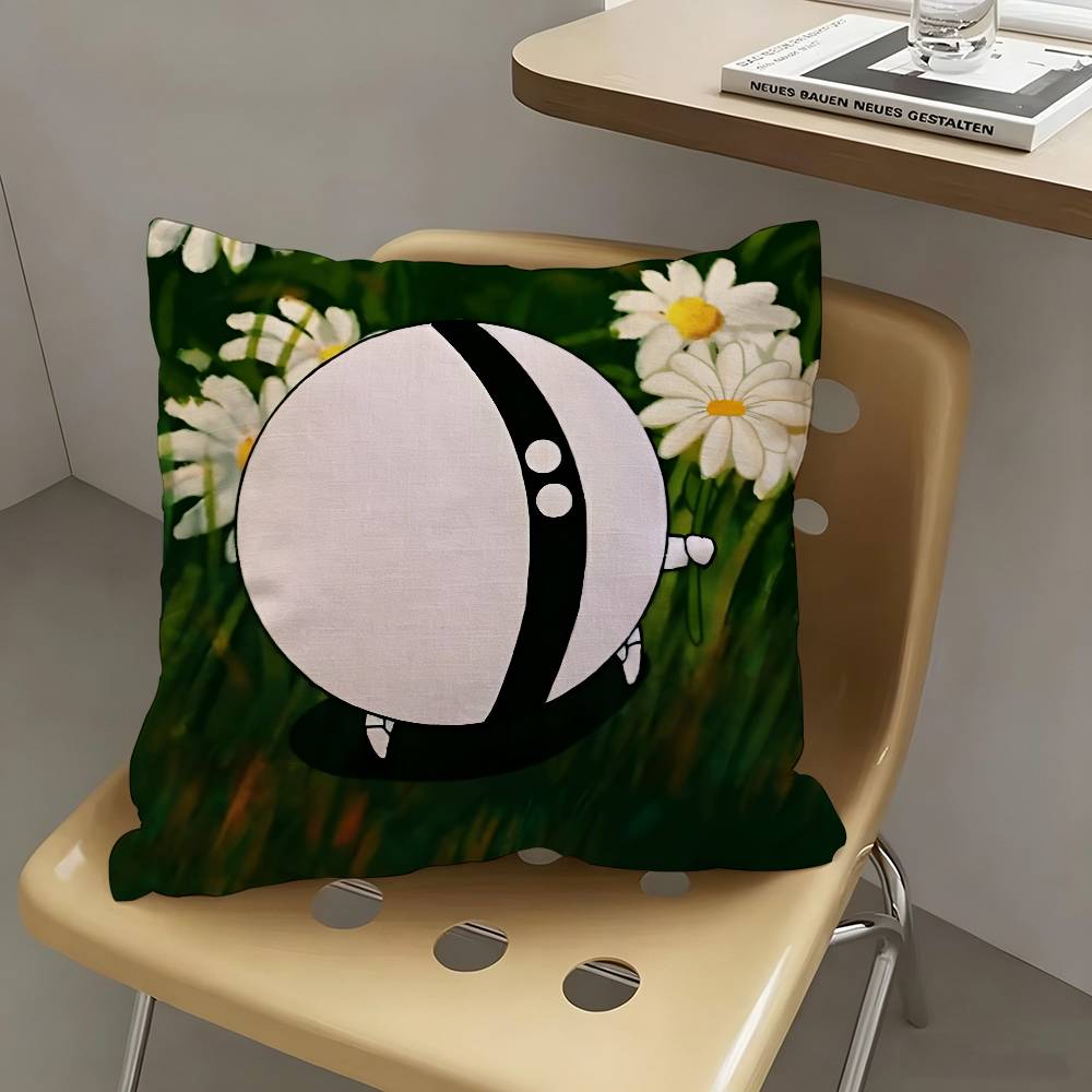 1pc Anime I-Infinity Train Pillow Case Fashion Square Pillowcase Bedroom Sofa Room Ins Decoration Leisure