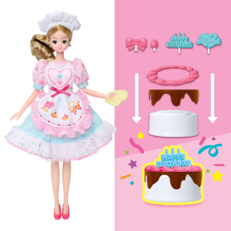 [mimi world] Mimiworld Patissier Mimi: Cake Making Doll Set