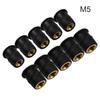 10Pcs Universal M4/M5/M6 Rubber Well Nuts Blind Fastener for Motorbike Windcreen Motorcycle Modification Tools