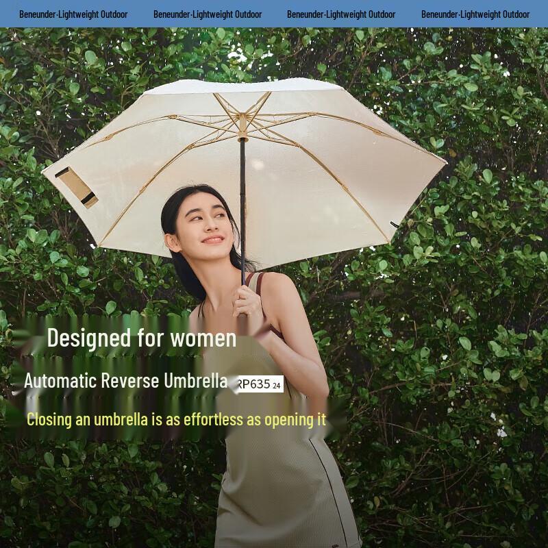 Beneunder Jifeng Women s Automatic Folding Umbrella