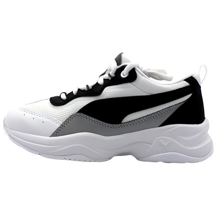 PUMA Cilia Casual Black White Women s 371068-01 37.5