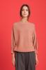 Equo Whole Garment Banzai PO Pullover Light Size M Women's Sweater, Greige,
