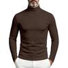 Men S Autumn Winter Slim Fit Half Mock Neck Long Sleeve T Shirt