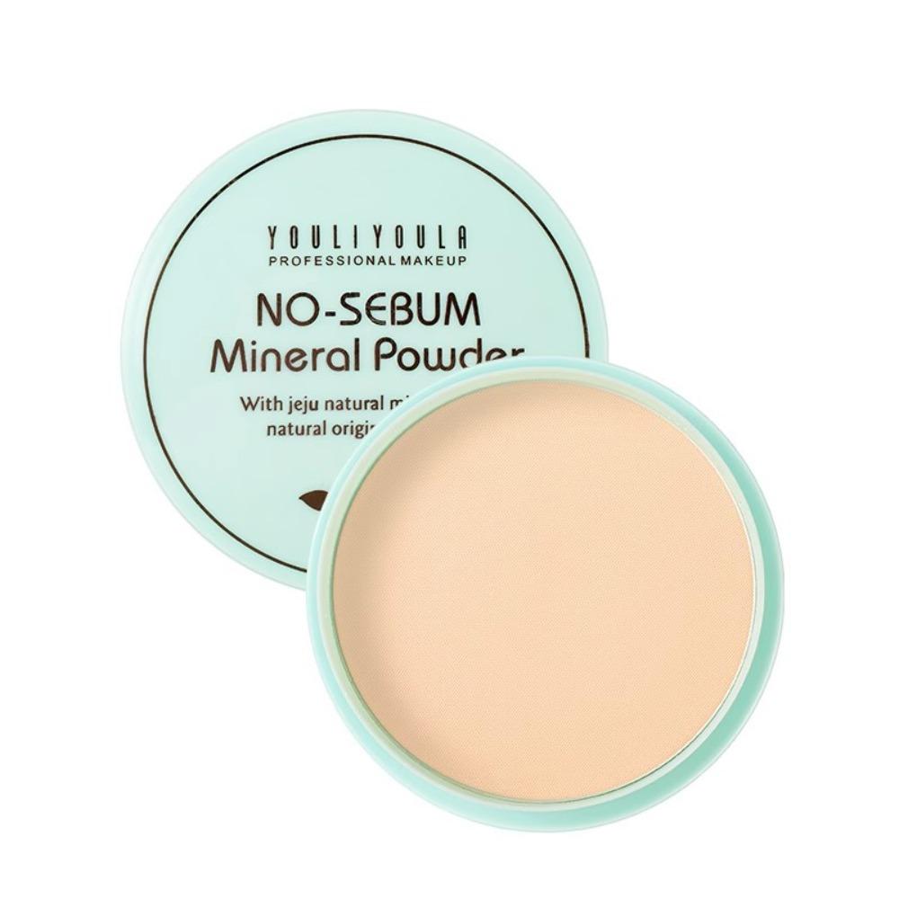 2Pcs Oil Control Matte Pressed Powder Set Waterproof Long Lasting Face Setting Powder 3 Skin Tone Shades Available
