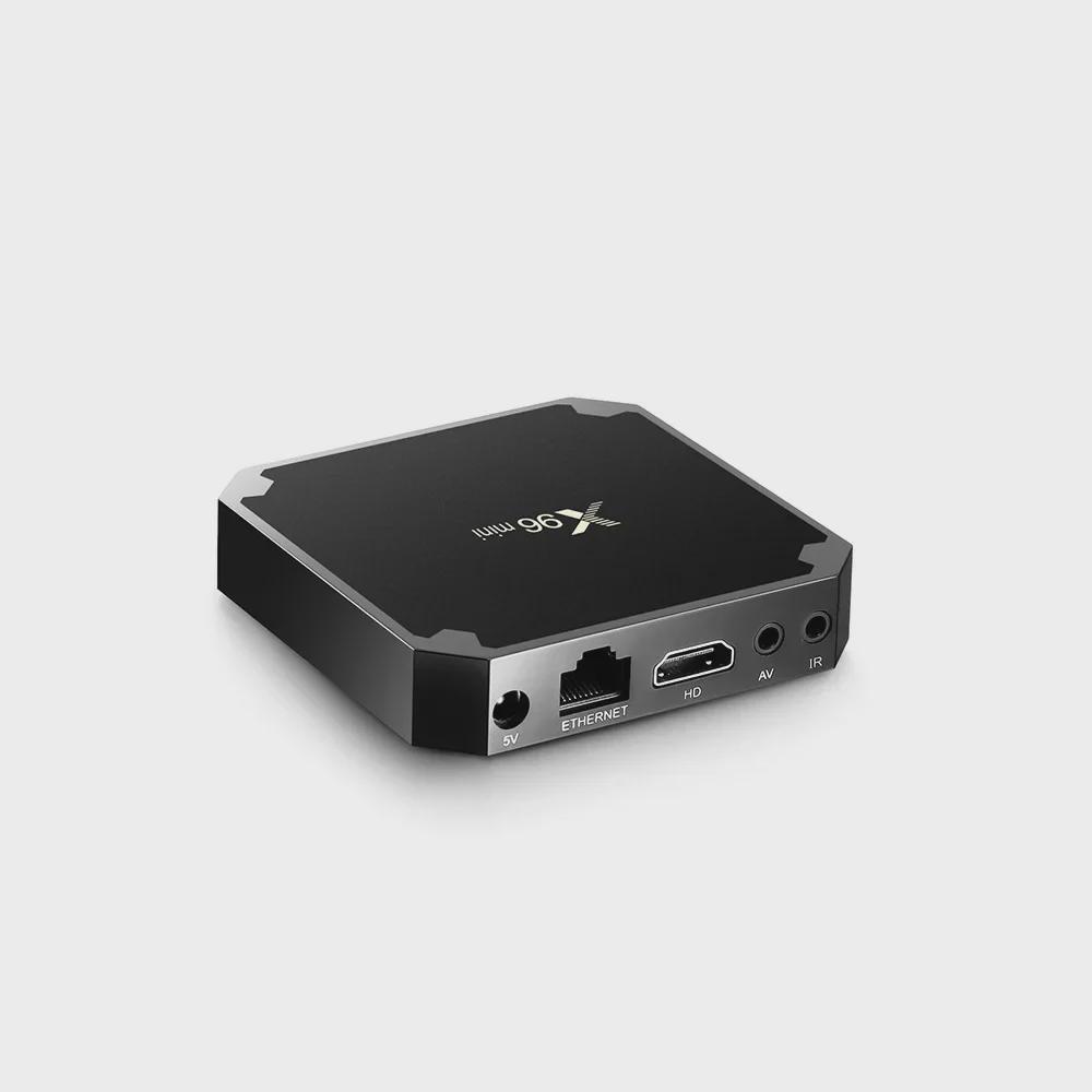 X96mini Android TV Box, S905W Chip, Android 9.0, Single 2.4G WiFi, 4K Support