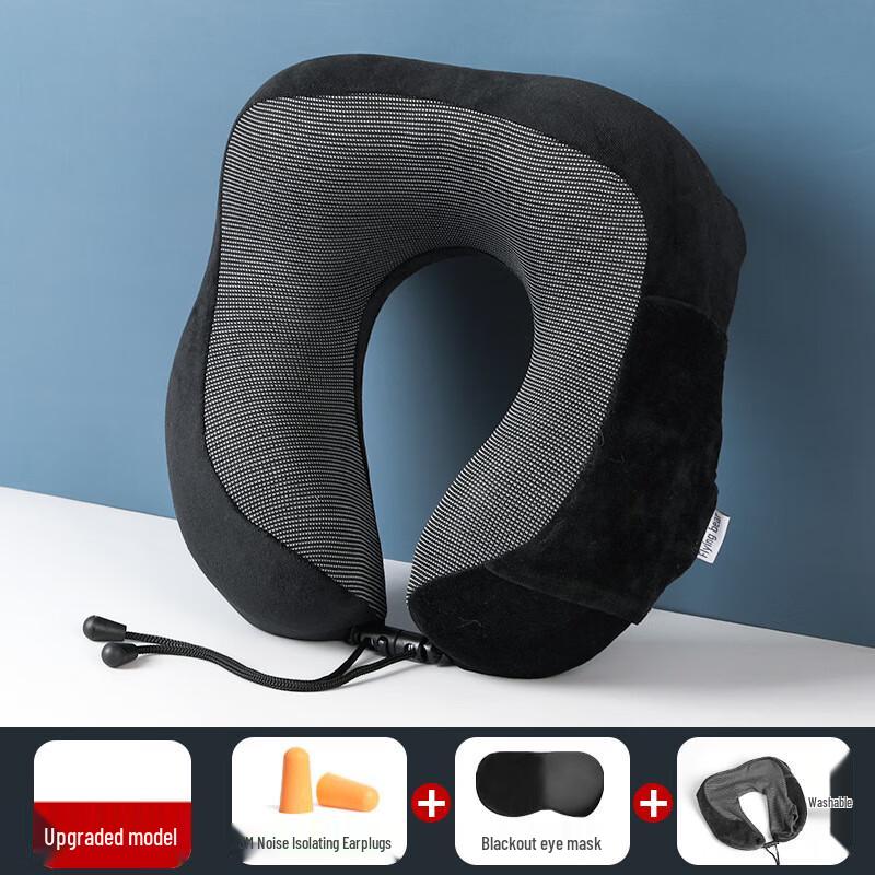 Memory Foam U-shaped Neck Pillow
