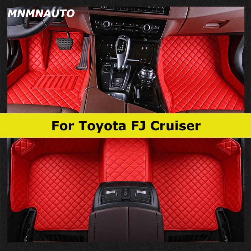 MNMNAUTO Custom Car Floor Mats For Toyota FJ Cruiser Auto Carpets Foot Coche Accessorie