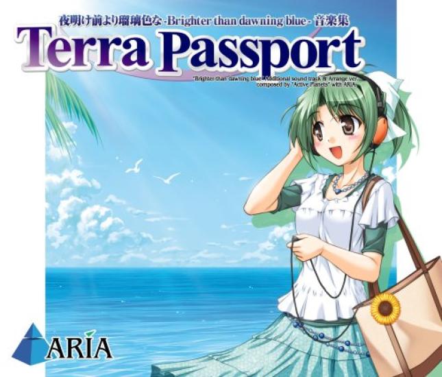 PS2 Yoake Mae yori Ruriiro na than dawning Plus Soundtrack -Brighter blue- Terra Passport