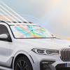 Custom Logo Laser Car Sunshade - Front Windshield Heat Insulation & Sun Protection