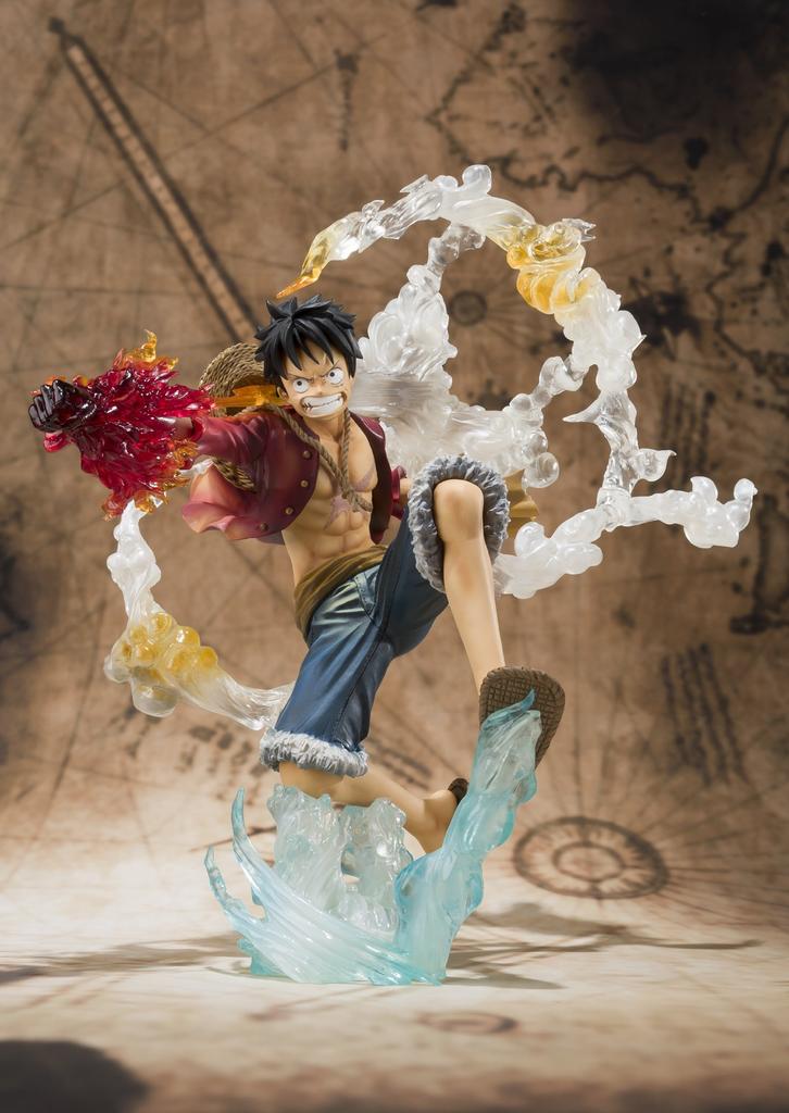 TAMASHII NATIONS Figuarts ZERO Monkey Luffy Gomu Gomu no Fire D. -Battle Ver. Fist-