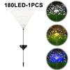 LED Solar Power Firework Lights Garden Decoration Fairy Lights Waterproof Outdoor Dandelion Lawn Lamp for Patio Garden Decor