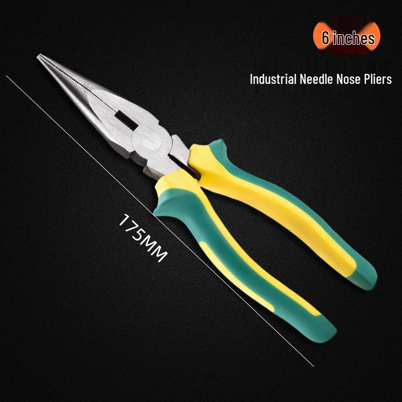 Industrial Tiger Pliers: Multi-function Wire Cutters & Pointed-Nose for Electricians