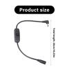 Female to Male 3.5mmx1.35mm Cable Power Cord with Switch Extension Power Cord for Camera LED Strips Fan Printer