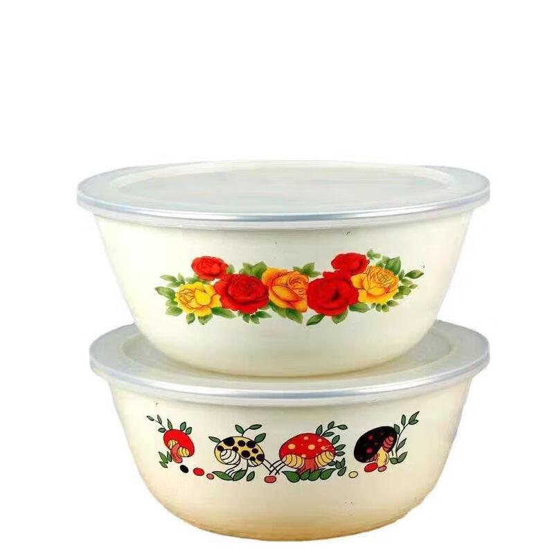 ZISIZ Retro Enamel Bowl