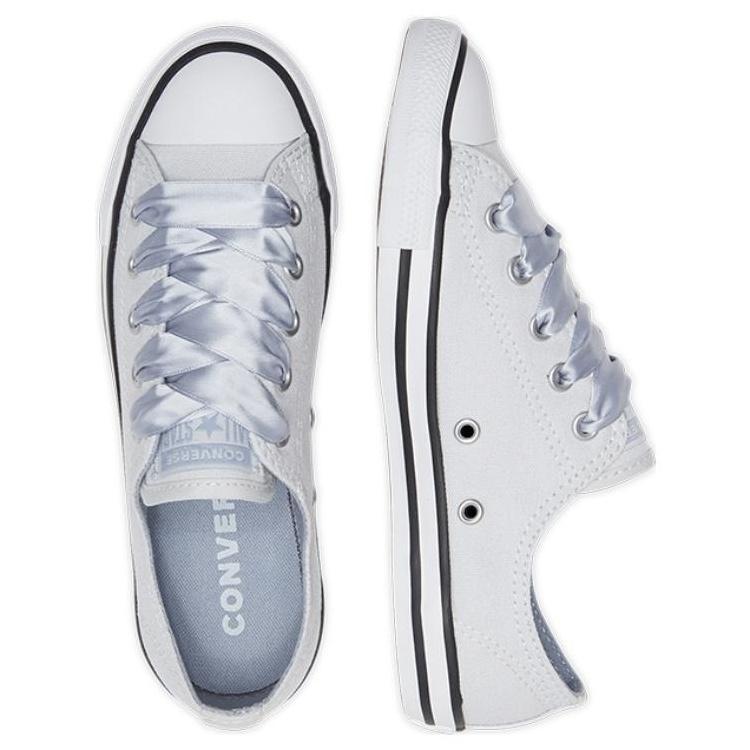 Converse All Star Dainty Comfortable Simple Low Top Canvas Shoes Women Sneakers Gray 560641C