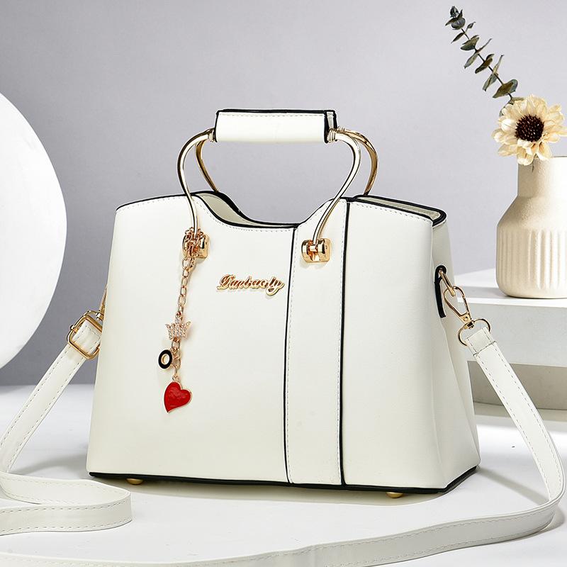 Handbag Contrast Color Splicing Shoulder Bag Women's Bag Crossbody Bag Quality Bag Large Capacity