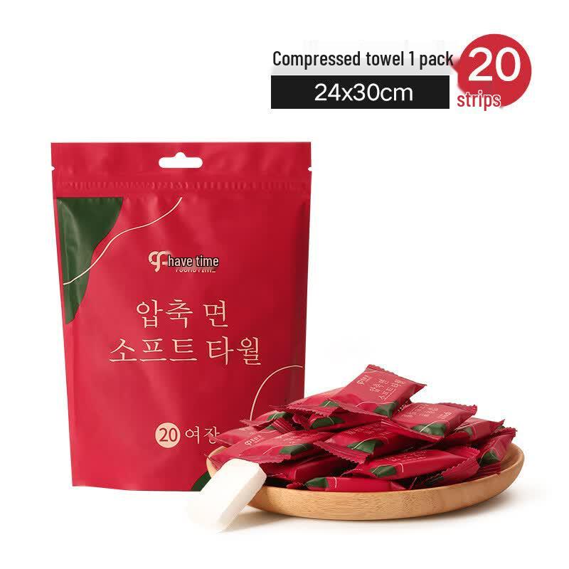 Portable Compressed Disposable Towels