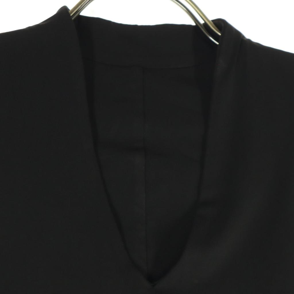 OLD ENGLAND Made In Japan No Sleeve V Neck Long Dress 36 Black Women Used