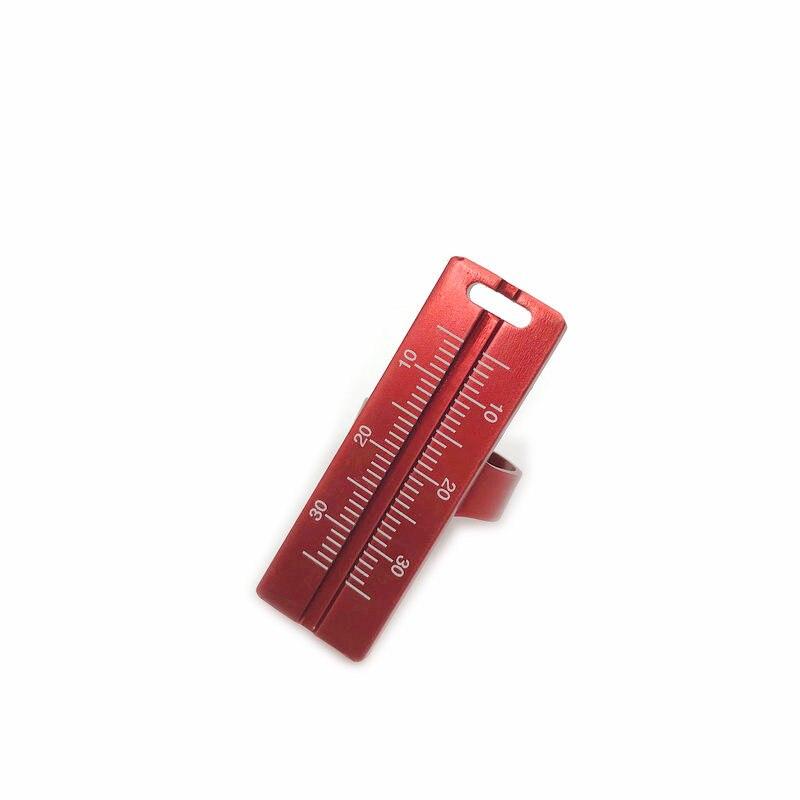 1PC Instruments dentaires Endo Aluminium Doigt Règles Span Mesure Échelle Dentiste Outil
