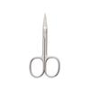 Stainless Steel Dual-Tip Trimmer Scissors for Eyebrows, Eyelashes, and Nose Hair