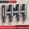 Multi-Way Water Valve Splitter for Washing Machines and Faucets