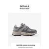 Nové New Balance NB 9060 Protiskluzové Odolné proti opotřebení Nízké Dětské Lifestylové Boty Šedé Dětské PV9060EM