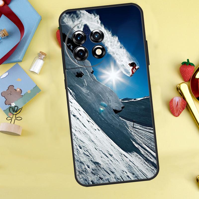 Ski Neige Snowboard Hülle Für OnePlus 13R 12R 13T 15 13 12 11 10 9 10R 10T 8T Nord 5 CE 4 2 3 Lite N20 N30 Cover