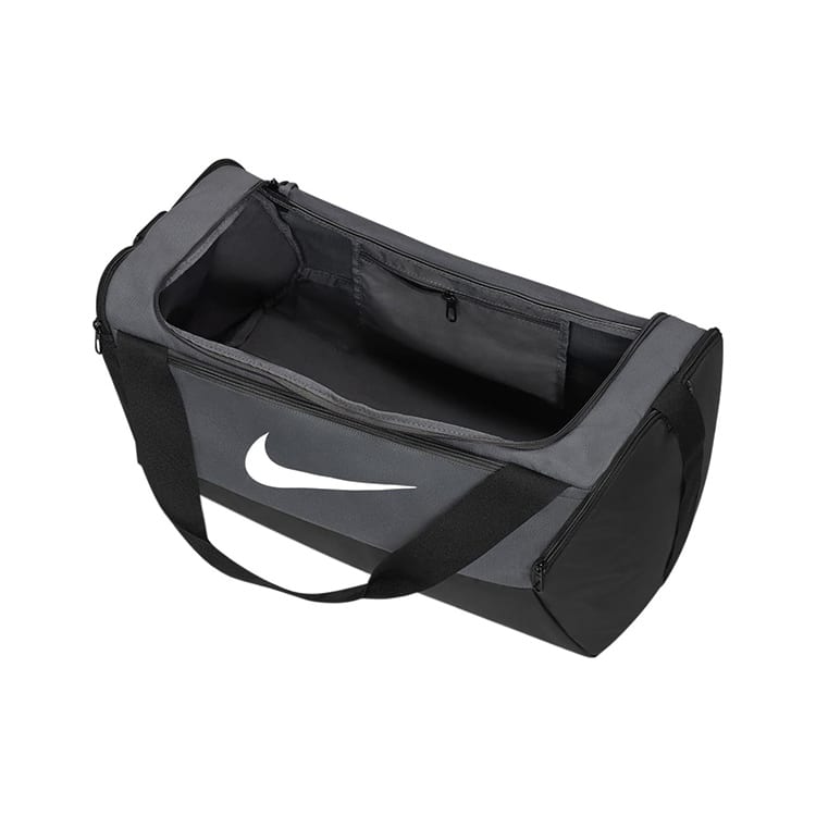 Nike Brasilia Polyester One Shoulder Crossbody Handheld Luggage Bag Gym Bag Small Unisex Black Gray DM3976-068