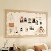 Self Adhesive Felt Wall Board Scalloped Border Wall Memo Board Gifts Photo Wall Panel  Home Decor
