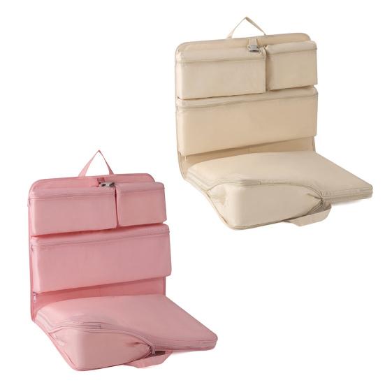 6-In-1 Compressible Storage Bag Hanging Packing Cube with Multiple Compartments Foldable Travel Organizer for Clothes Socks Underwear