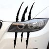 Monsterkralle Kratzer Aufkleber Scheinwerfer Autodekoration Premium Vinyl Aufkleber für Halloween