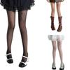 Women's Patterned Tights,High Waist Pantyhose,Vintage JK Uniform Pantyhose Control Top Stockings Pantyhose
