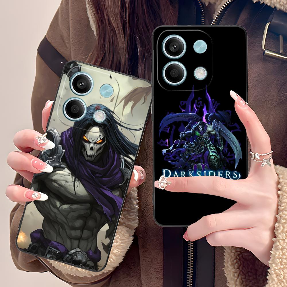 Game Darksiders Mobile Phone Case for POCO M7 M6 M5 M4 M3 X7 X6 X5 X4 X3 Pro GT 5G Colorful Printing Cover Cover Luxury Pretty