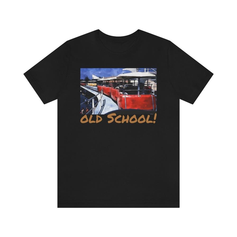 Tee Painting of Disneyland People Mover old school! Unisex T-Shirt XXXXL