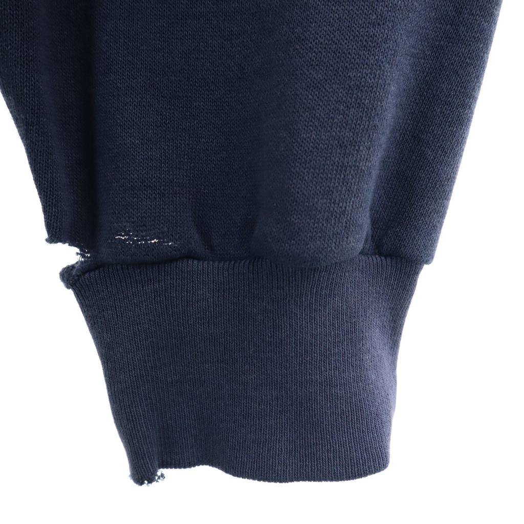 Champion 80s Vintage Tricot Tag Mid-term Long sleeve sweat L Two tags Men's Used