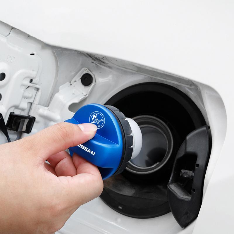 Car Fuel Tank Cap Cover Frosted Aluminum Alloy Lid Auto Accessories For Nissan Nismo Juke Note Versa Almera X-Trail Xterra Qashq