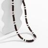 Träpärlats Enkelt Geometriskt Halsband Bohemisk Stil Krage Män Choker Mode Herrhalsband