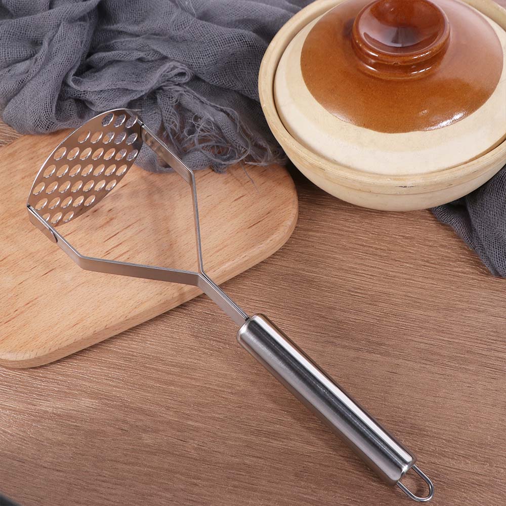 Stainless Steel Potatoes Crusher Rust-proof Potato Presser Practical Potatoes Masher  Cooking