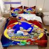 Sonic Classic Cartoon Duvet Cover | King, Queen, Full, Twin, Anime Cartoon Bedding Set Gift LXRa43