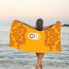 1pc Football Team (13) Beach Towel, Beach and Seaside Swimming Pool Equipment, Fashion Pattern, Rectangular, Travel Essentials