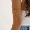 Tassel Arm Bracelets Tassel Arm Bangles Open Arm Bracelets Adjustable Bracelets Wedding Bridal Arm Chain Bangle Jewelry