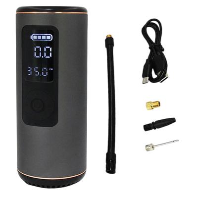 Cordless Tyre Inflator 150psi Air Compressor Car Tyre Pump Bike Auto Pump DC7.4V Cycling Accessories