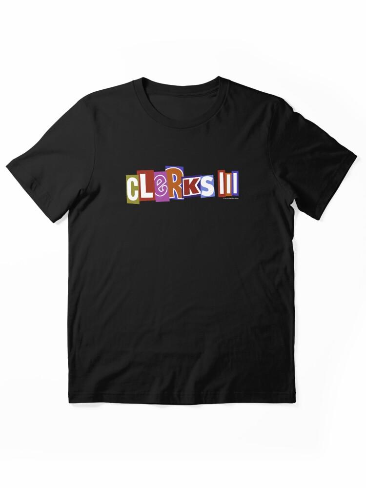 Clerks Clerks III Color Pop Logo Movie Poster Essential T-Shirt