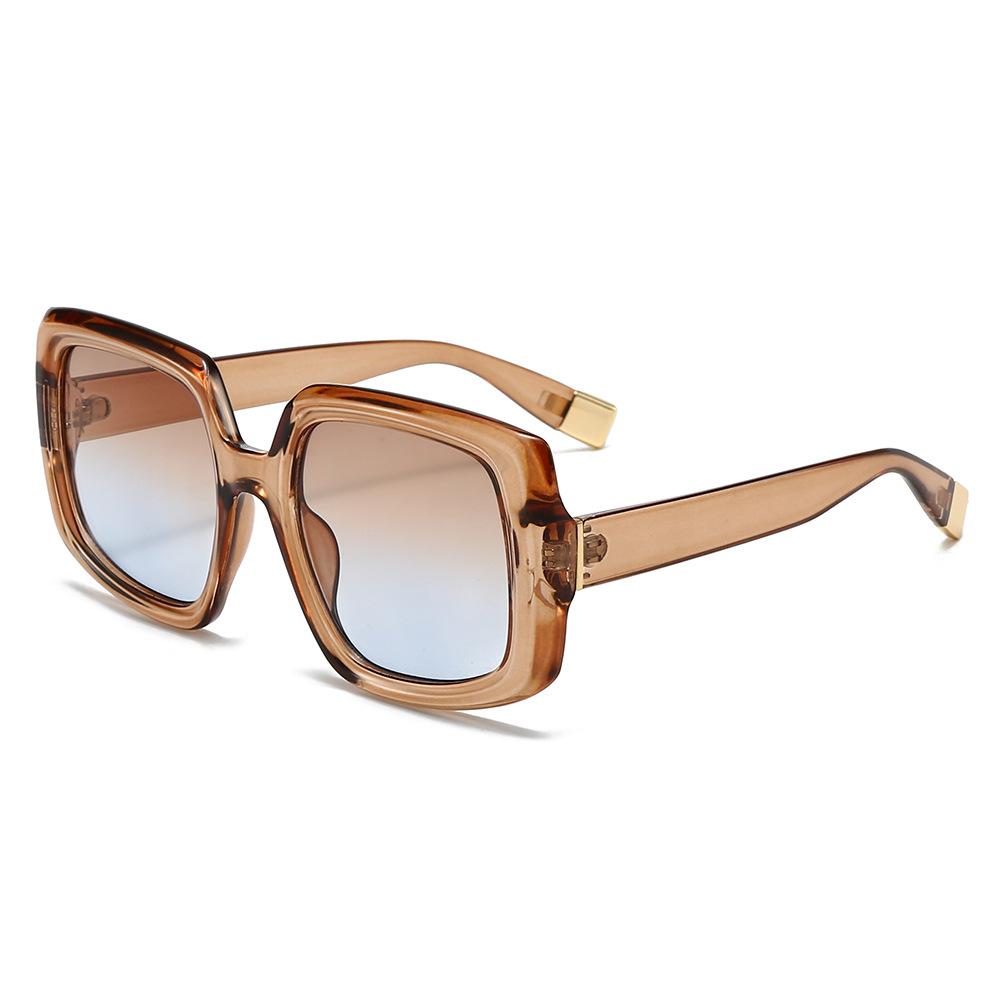 New Stylish Square Sunglasses For Women & Men Trendy Multi-Color Eyewear Chic European & American Fashion Luxe Shades